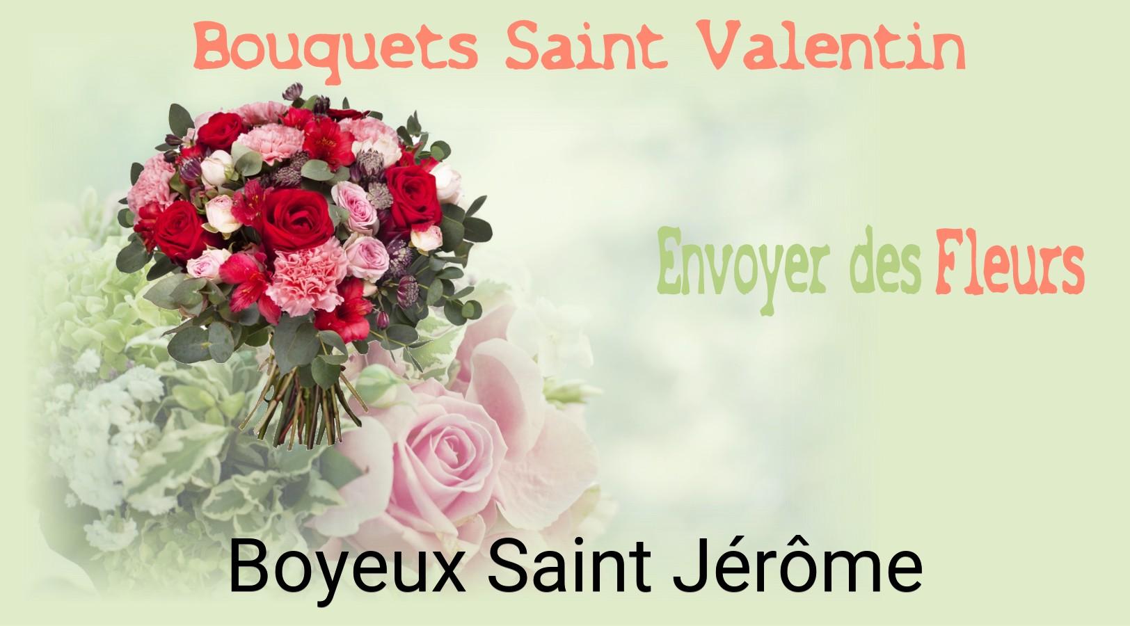 Roses de Saint-Valentin livrées à Boyeux-Saint-Jérôme